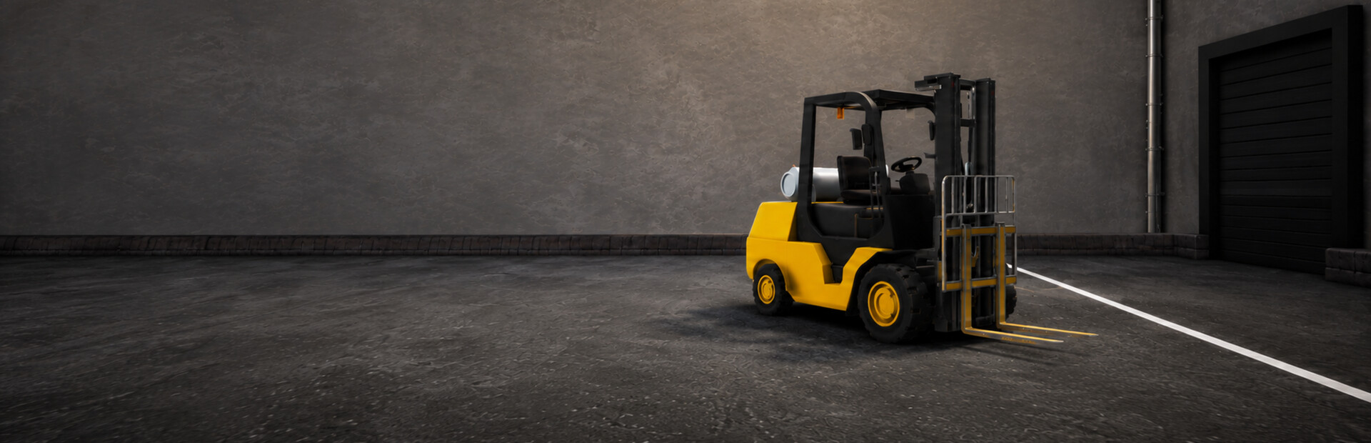 Forklift Logistics Simulator Demo