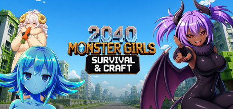 Monster Girls Survival & Craft 2040 — Steam header