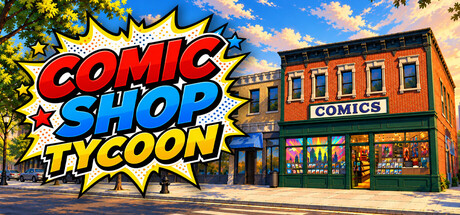 Comic Shop Tycoon — Steam header