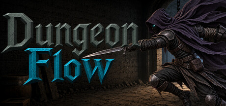 Dungeon Flow: Vertical Idle — Steam header