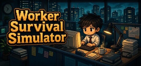 打工人生存模拟器 — Steam header
