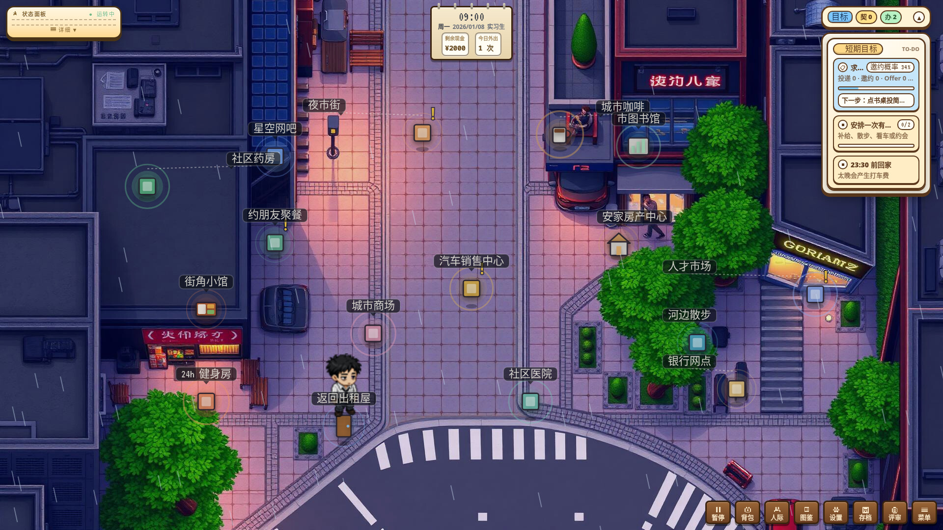 打工人生存模拟器|Worker Survival Simulator|Build.25510381|官方中文|容量399M插图8咸鱼单机官网 截图 #1