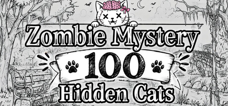 Zombie Mystery: 100 Hidden Cats — Steam header