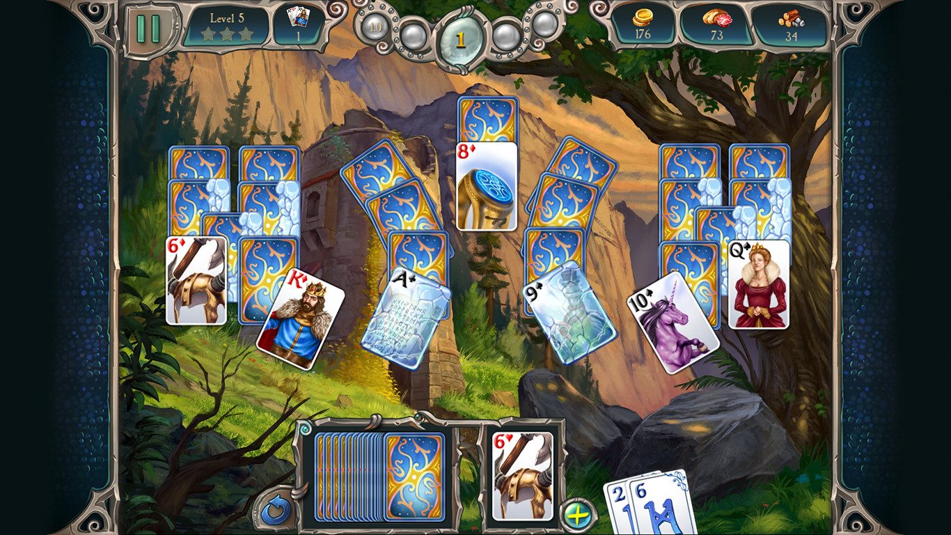 Avalon Legends Solitaire 2 screenshot 2