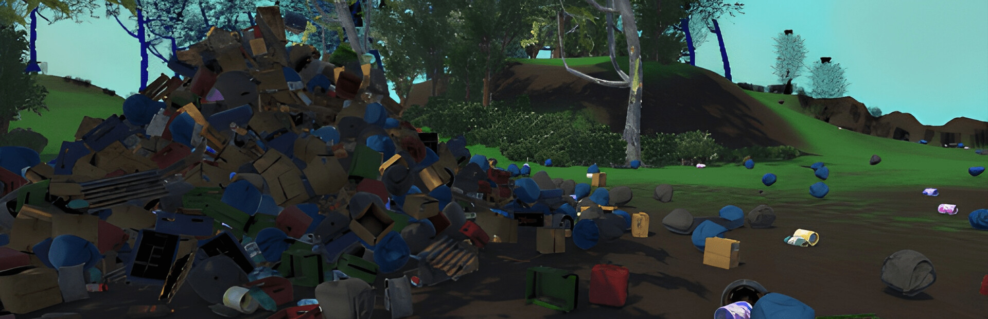 Trash to Trees: Tidy up the forest!