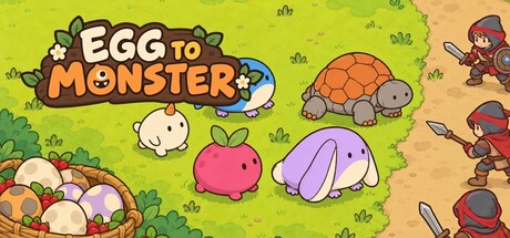 Egg to Monster — Steam header