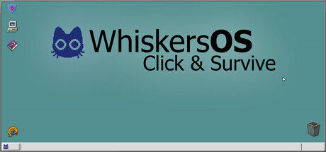 WhiskersOS: Click and Survive — Steam header