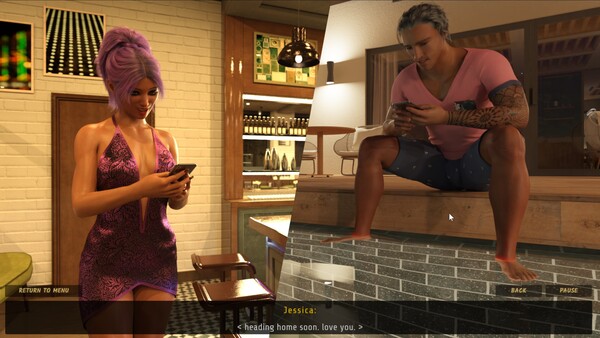 Sex Novel - Cheating Girlfriend screenshot 8