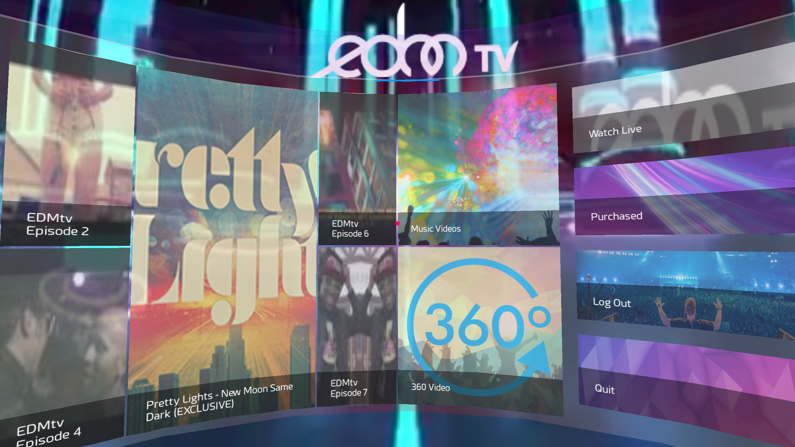 EDMtv VR screenshot 2