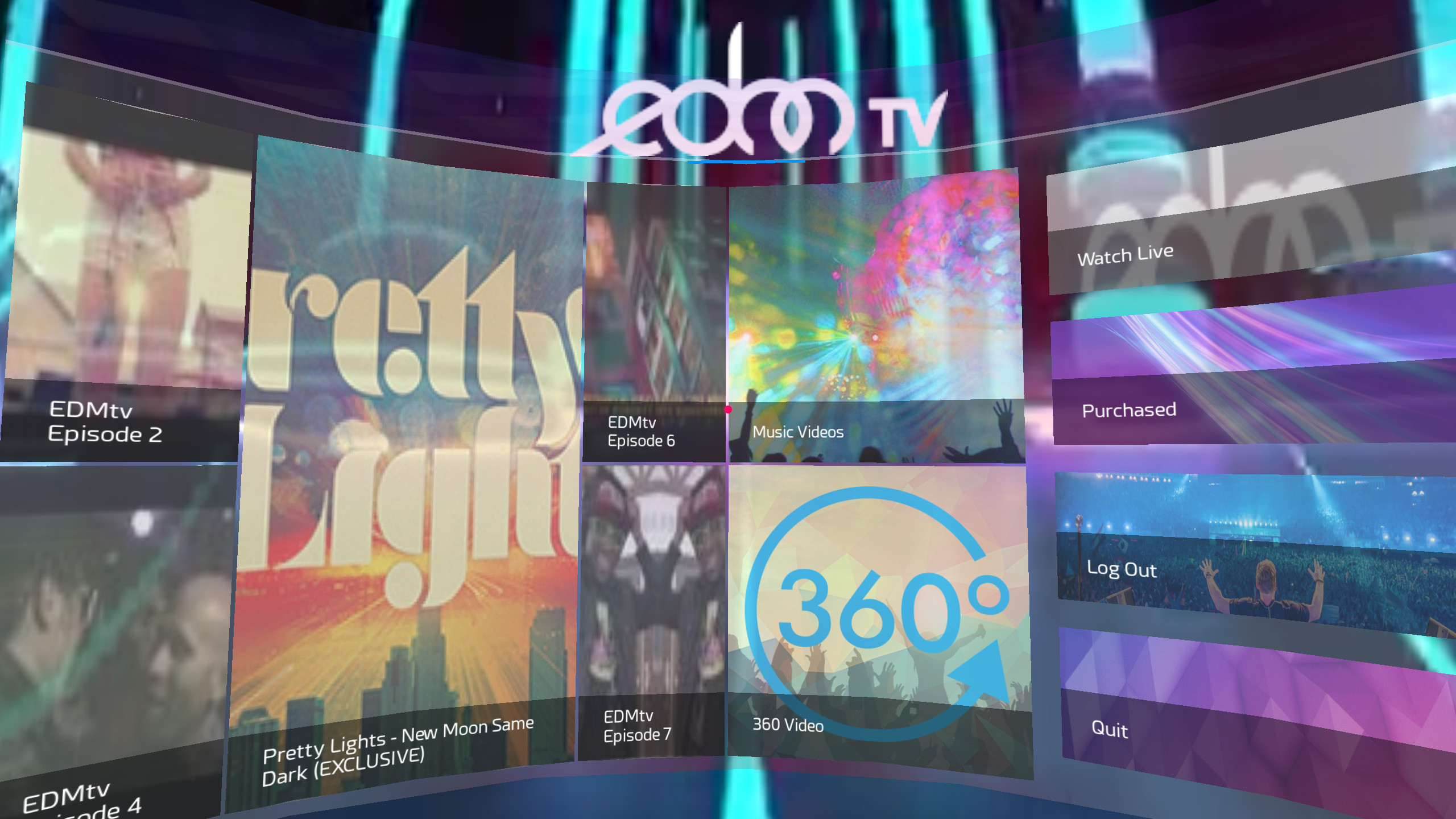 EDMtv VR screenshot 1