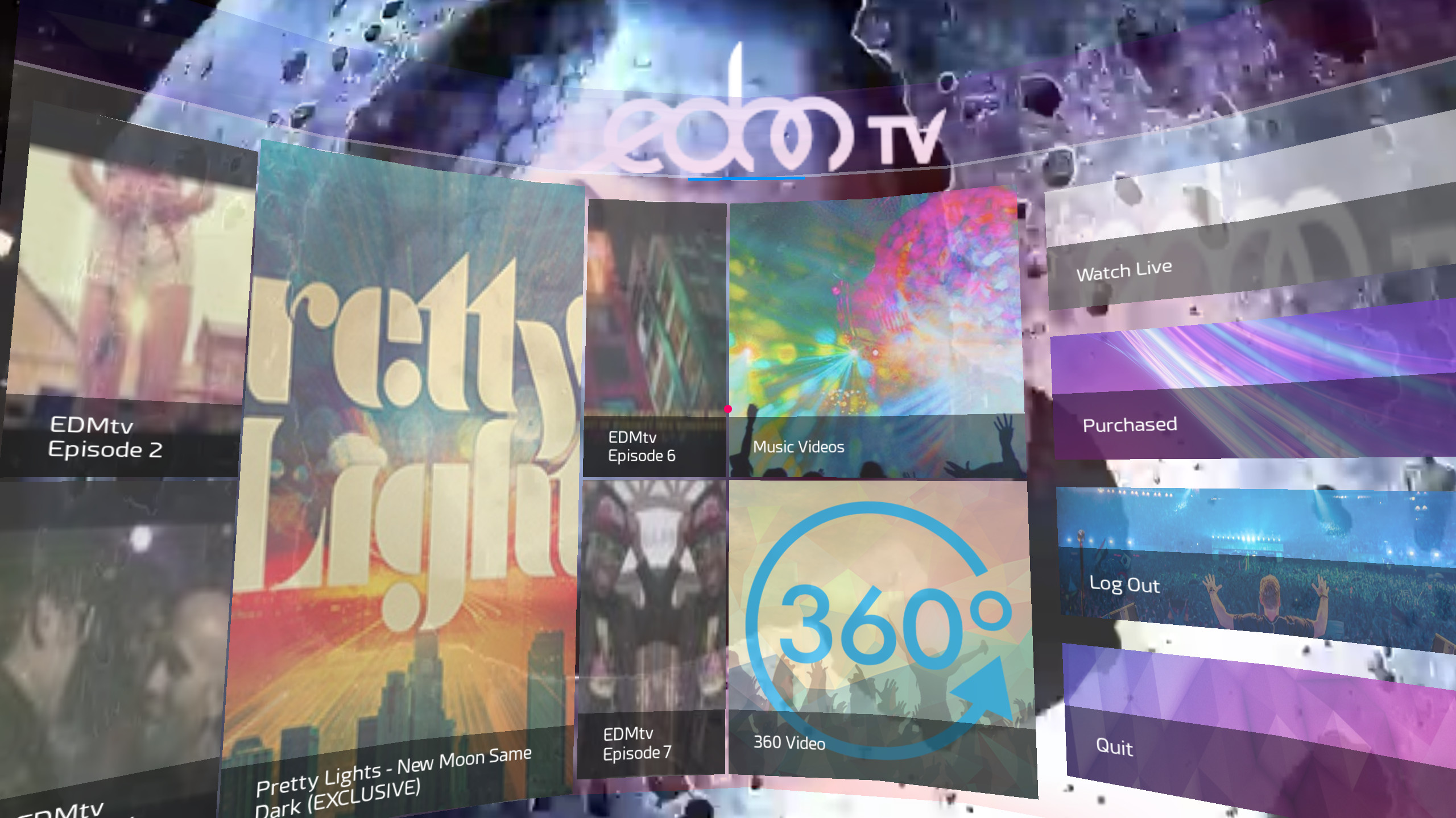 EDMtv VR screenshot 5