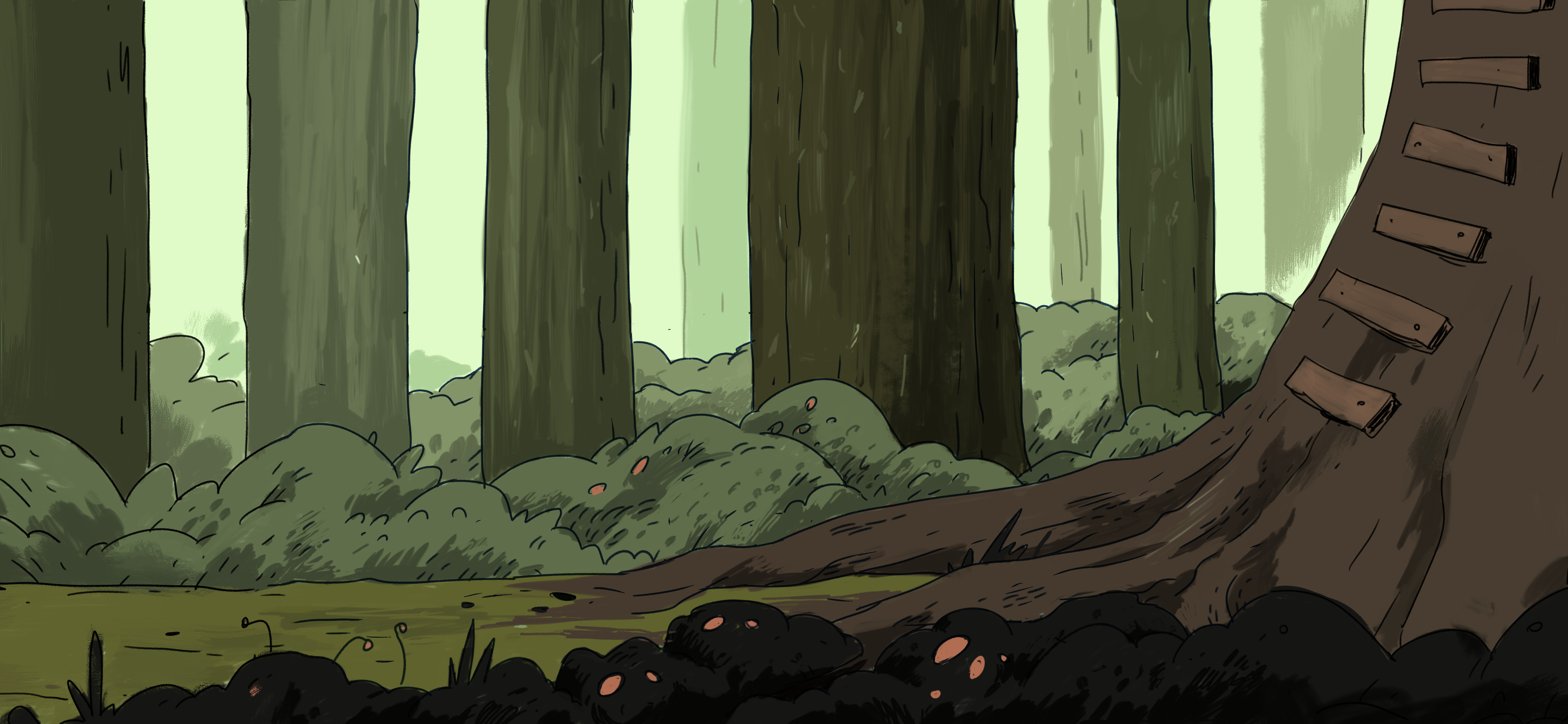 Through Abandoned: The Forest screenshot 2