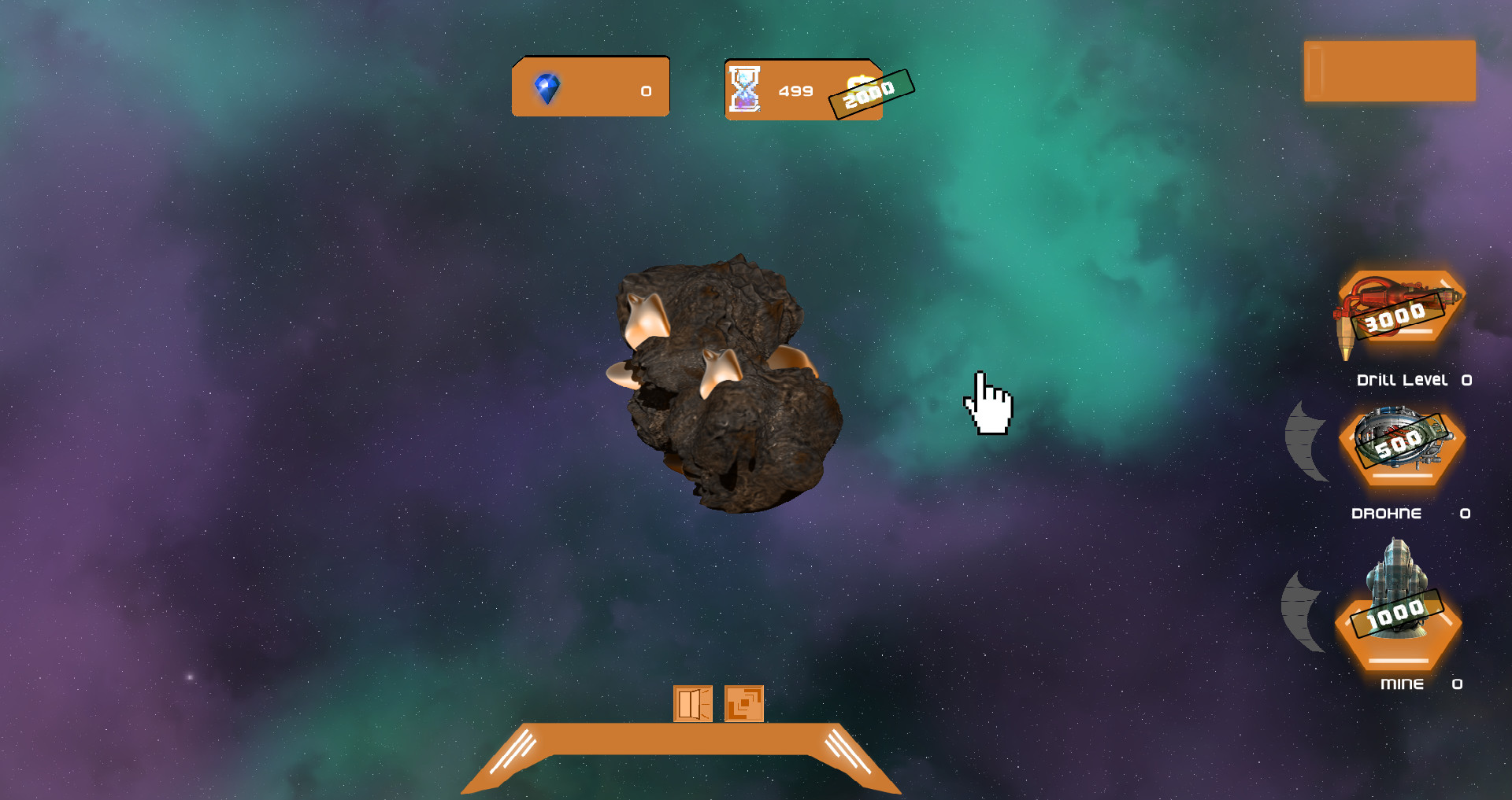 Click Space Miner screenshot 1