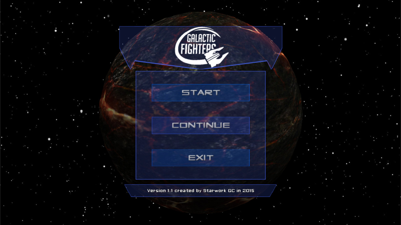 Galactic Fighters screenshot 1