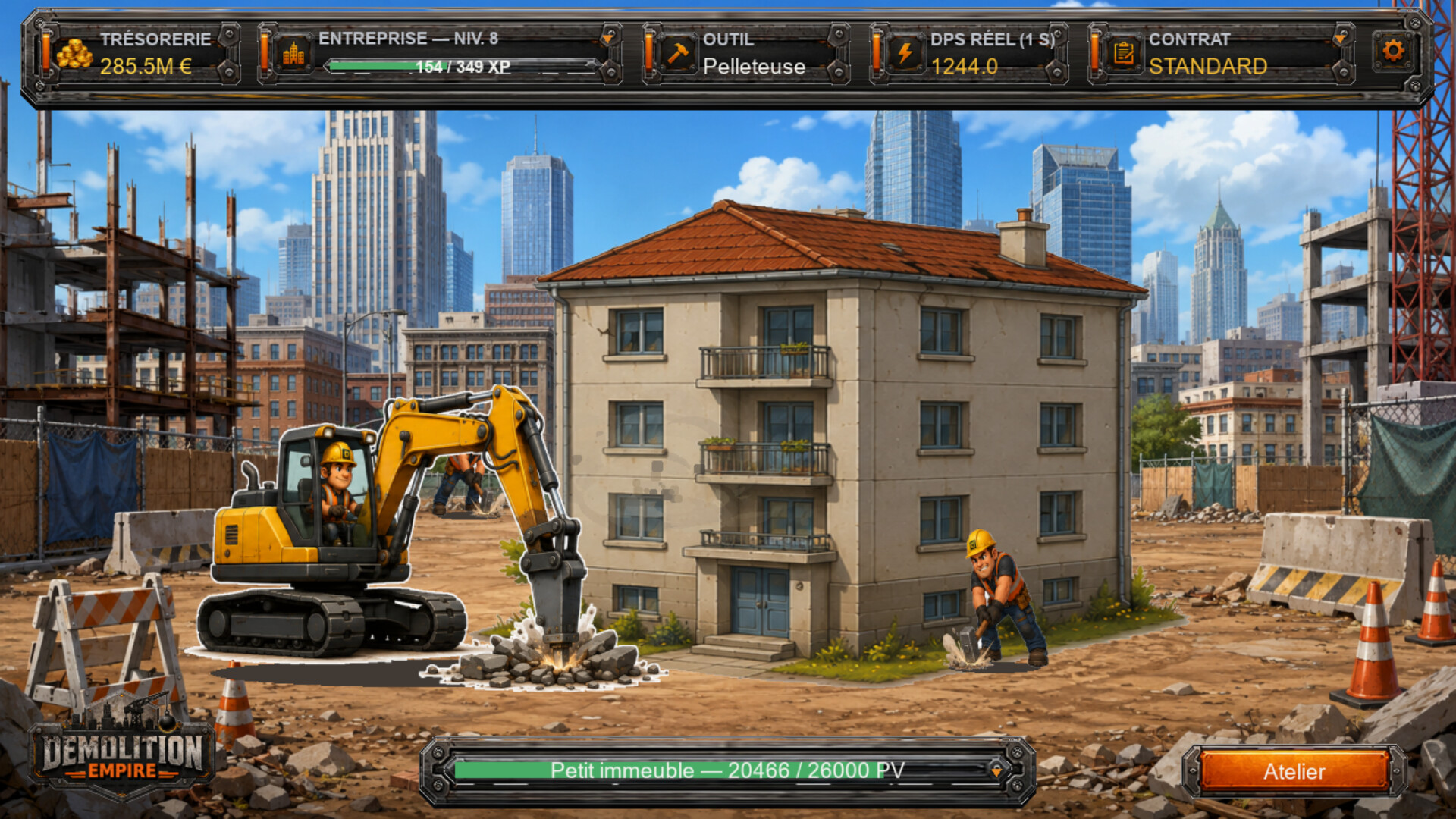 Demolition Empire gameplay screenshot 2
