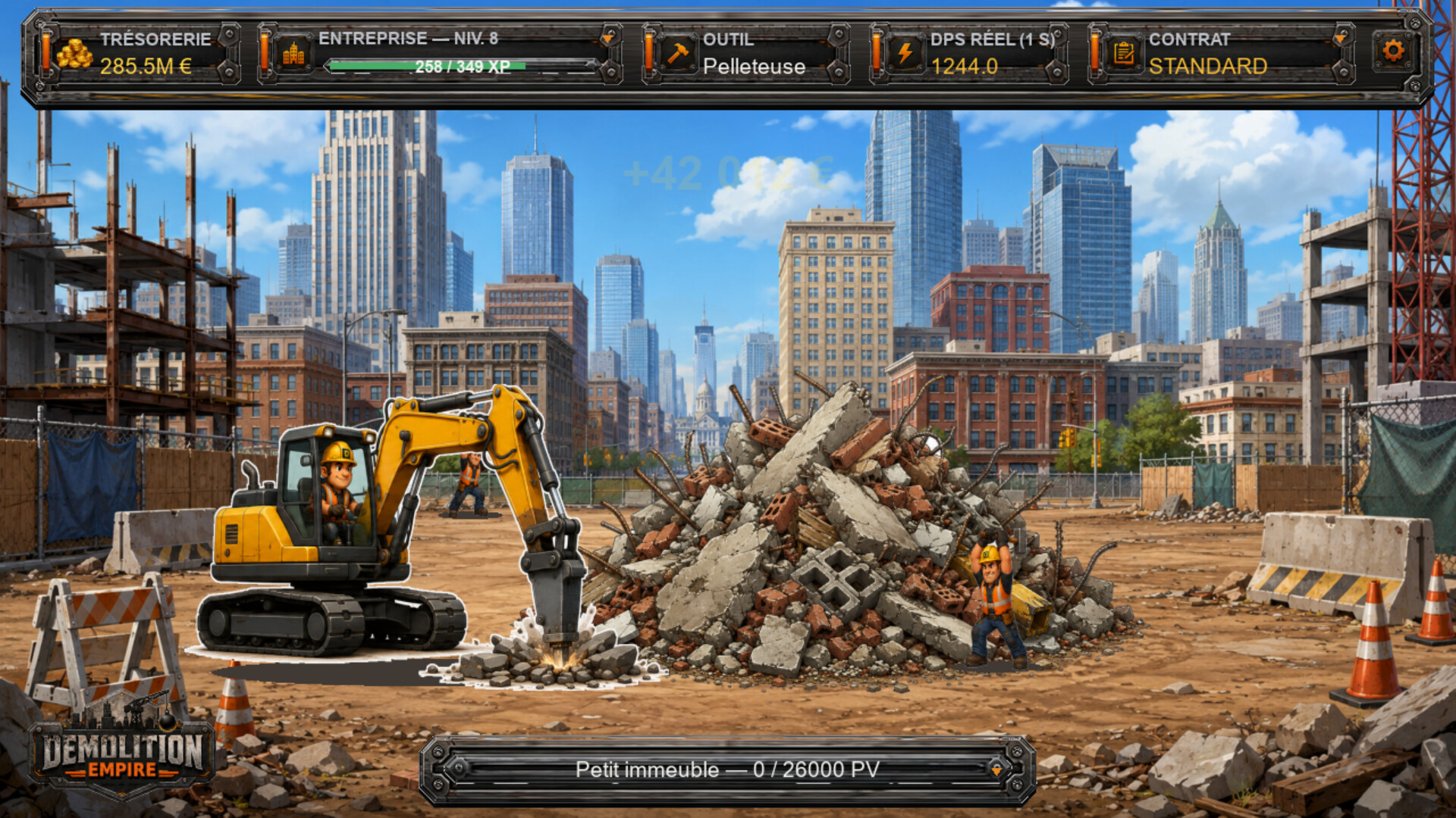 Demolition Empire gameplay screenshot 1