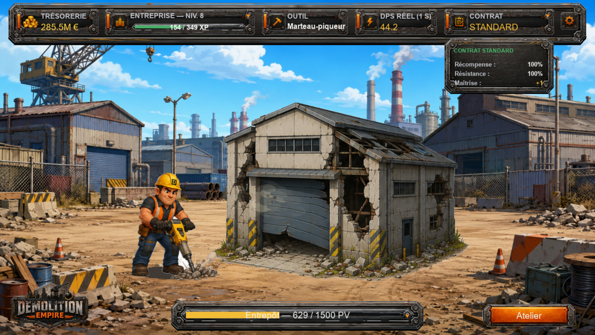 Demolition Empire gameplay screenshot 3