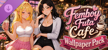 Femboy Futa Cafe Wallpaper Pack