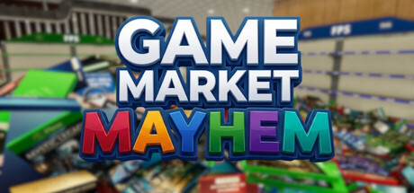Game Market Mayhem — Steam header