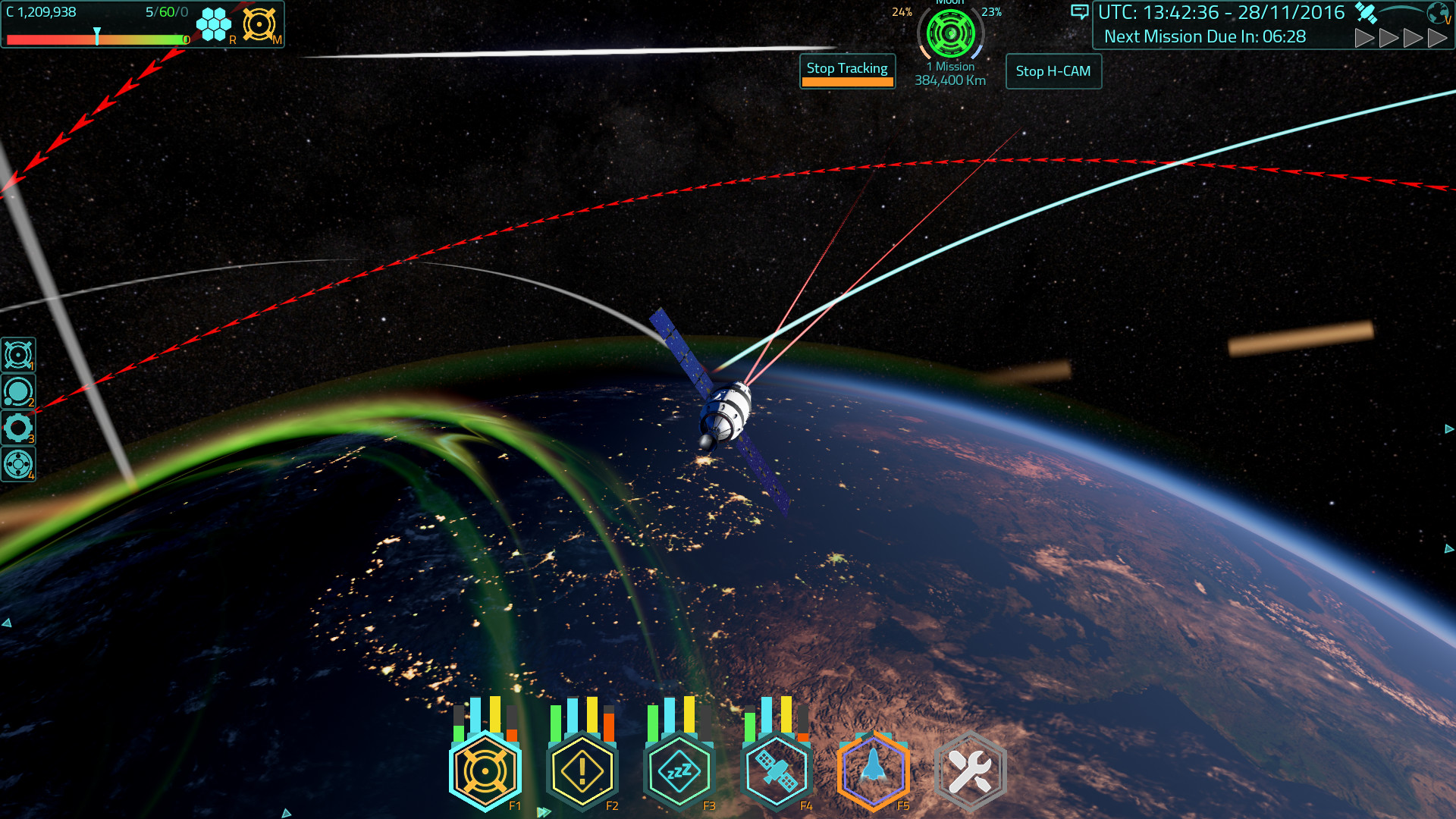 Satellite Command screenshot 1