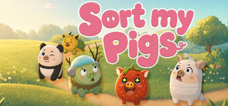 Sort My Pigs — Steam header