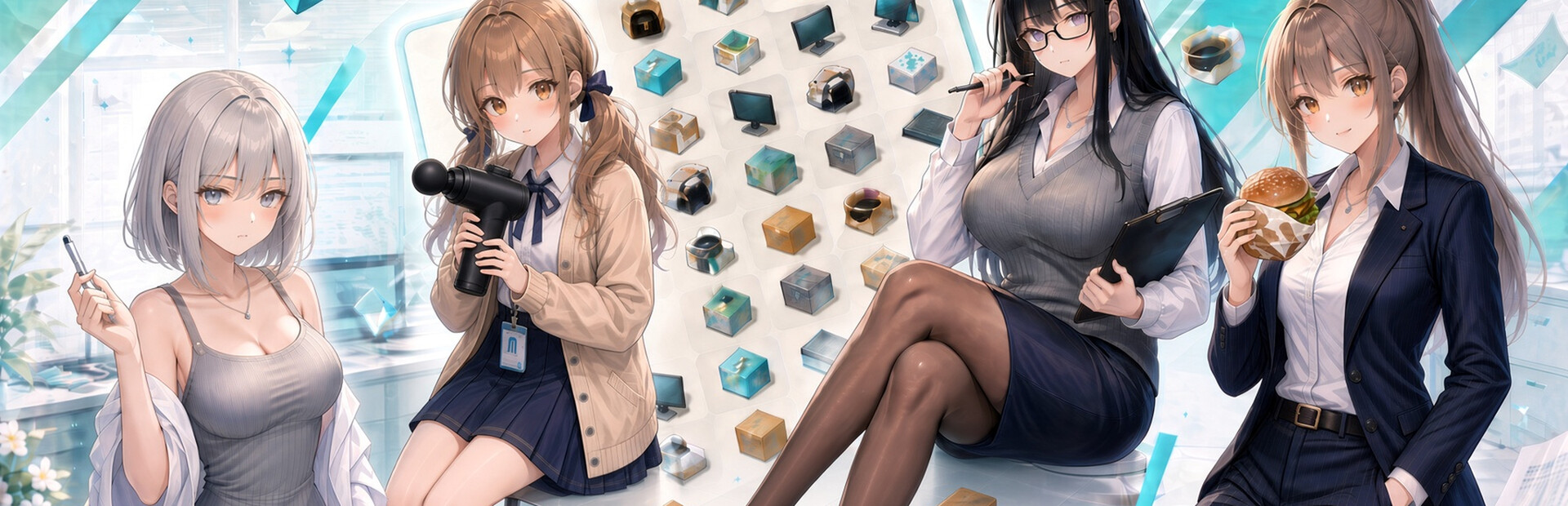Merge Day: Office Girls