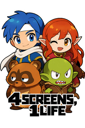 4 SCREENS, 1 LIFE Configuration · SteamDB