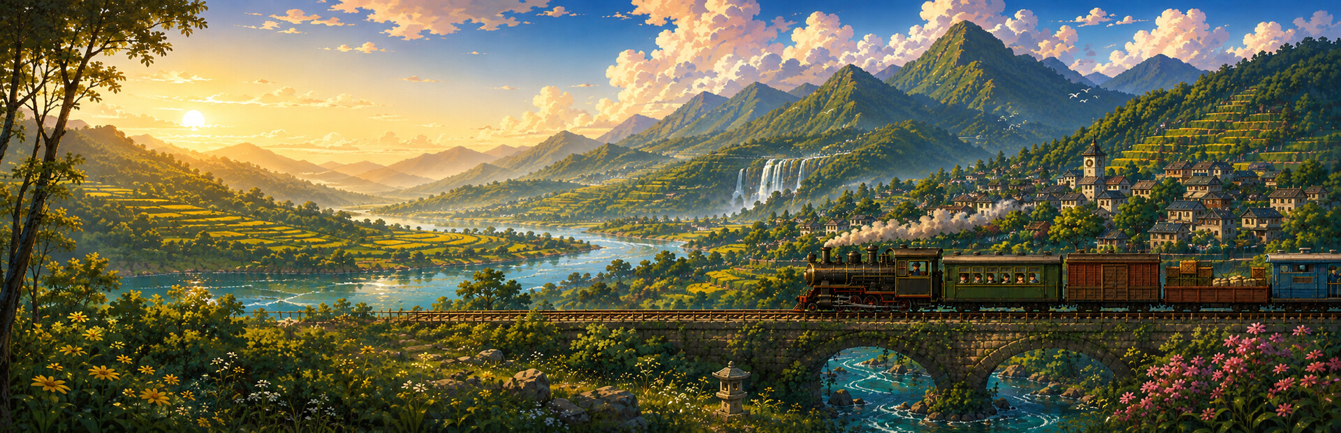 Thousand Miles by Rail
