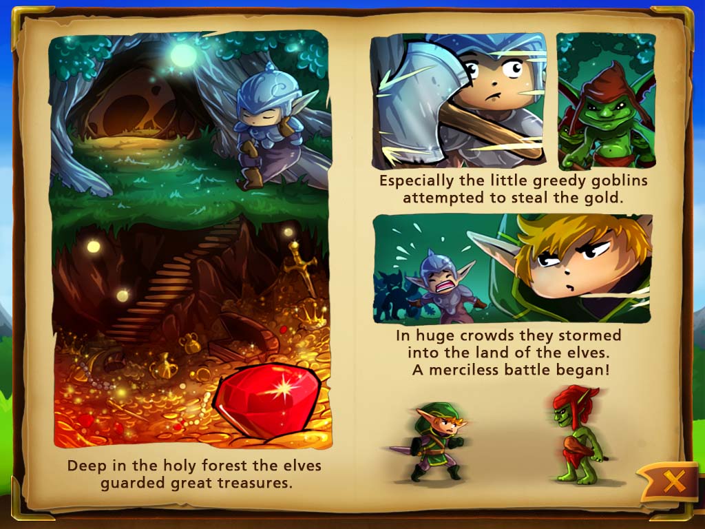 Elves vs Goblins Defender screenshot 4