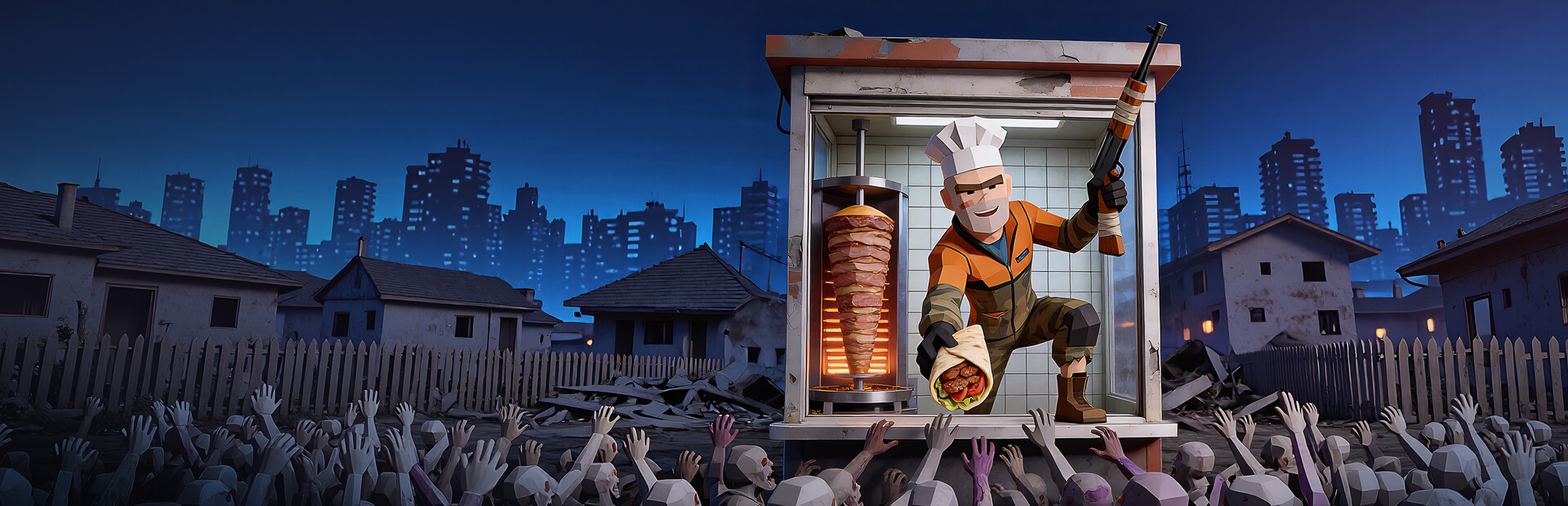 Zombie Wrap Simulator: Grill the Dead