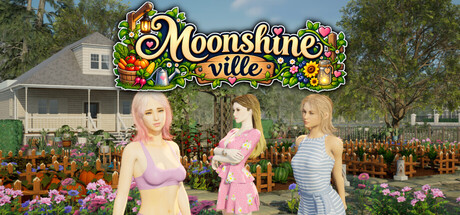 Moonshine Ville — Steam header