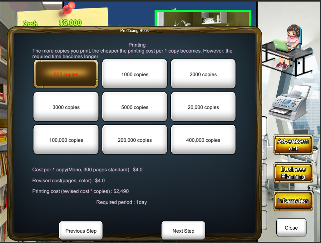 Publisher Tycoon screenshot 4