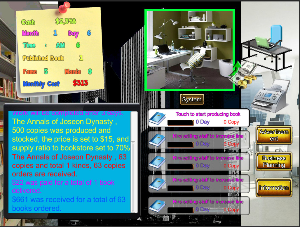 Publisher Tycoon screenshot 5
