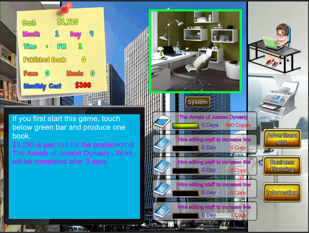 Publisher Tycoon screenshot 6
