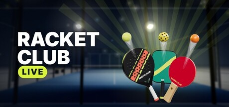 Racket Club Live — Steam header