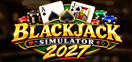 Blackjack Simulator 2027 — Steam header