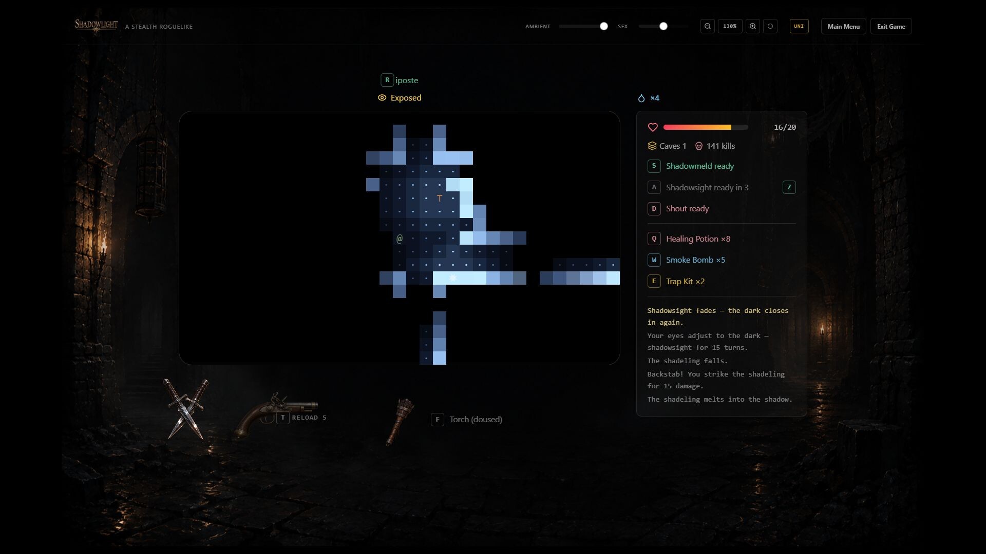 PRESENTATION & SORTIE - Shadowlight 3 Shadowlight - rendu ASCII