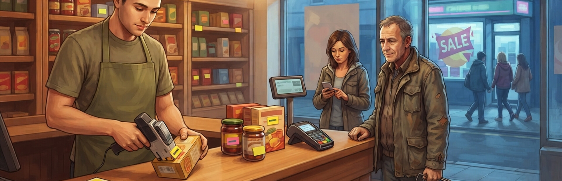 Corner Store Simulator