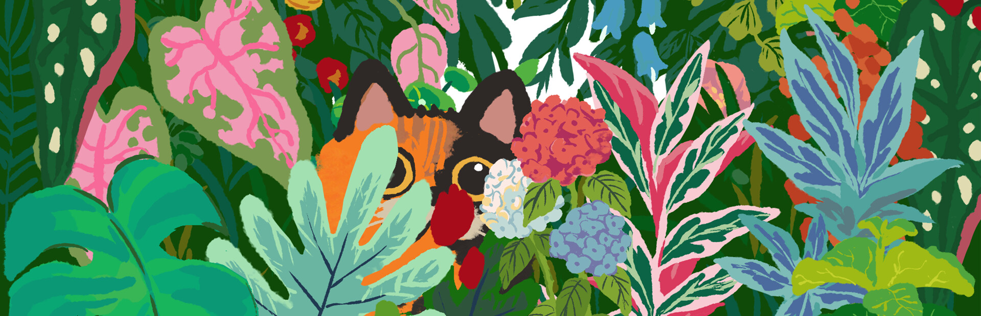 Too Many Cats in the Plant Shop!