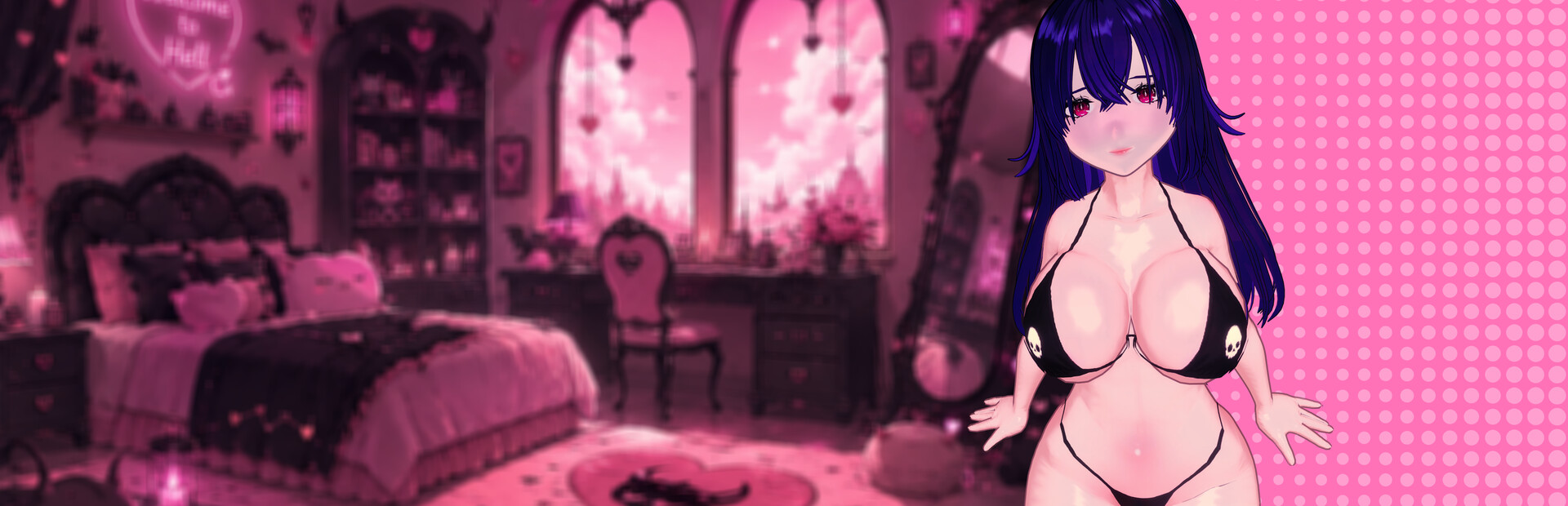 My Goth Roommate