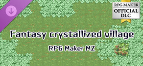 RPG Maker MZ - Fantasy crystallized village Tileset