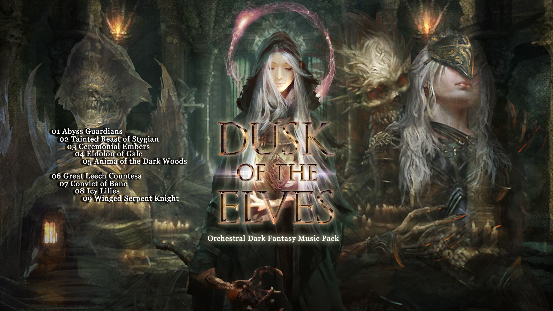 Steam：RPGツクールMZ - Dusk of the Elves Orchestral Dark fantasy