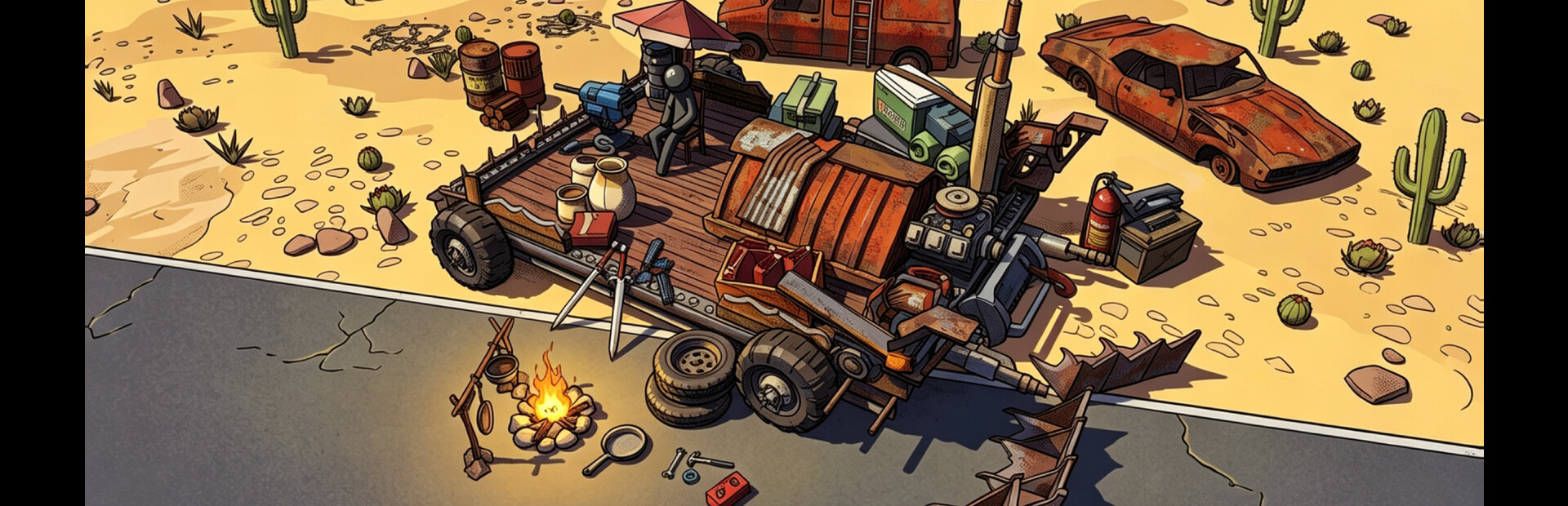 Stickman & Wildland Chariot Demo