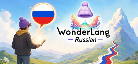 WonderLang Russian — Steam header