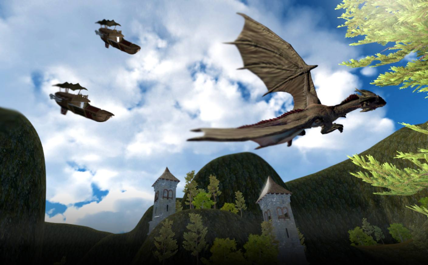 Dragon Skies VR screenshot 5