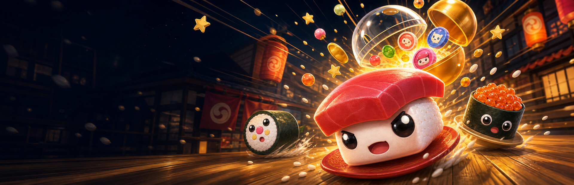 Sushi Gacha: Auto Battler