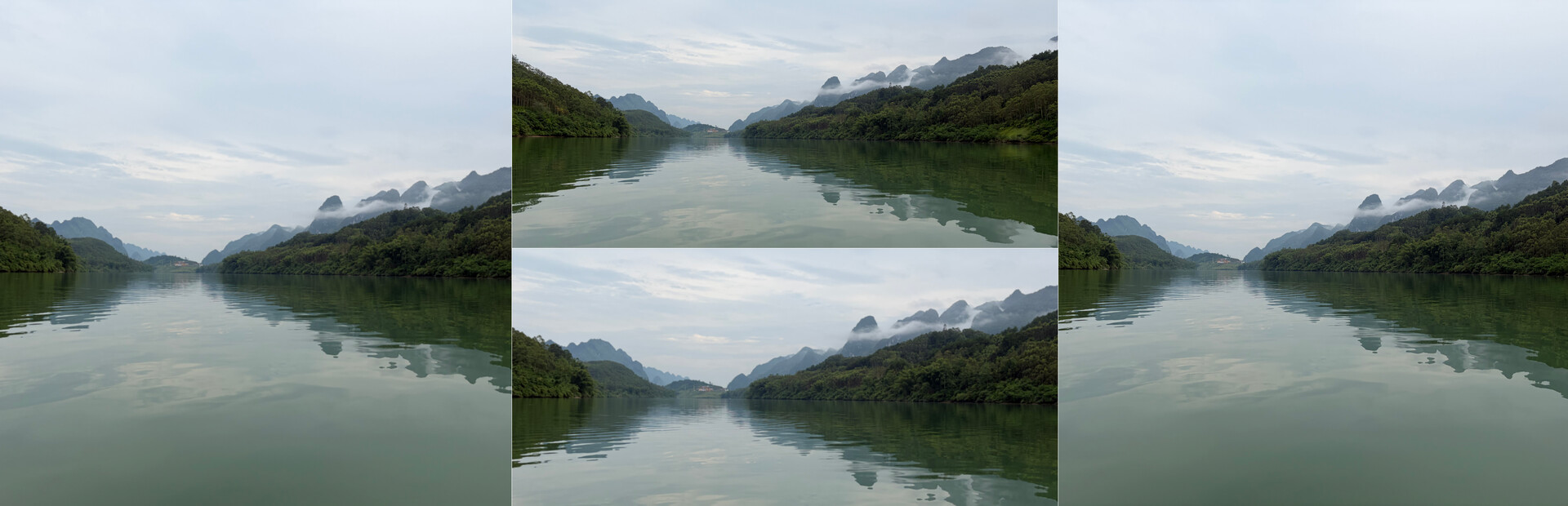 The Hongshui River in Dahua County