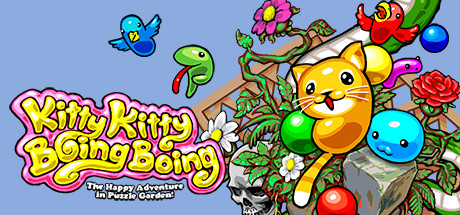 Kitty Kitty Boing Boing: the Happy Adventure in Puzzle Garden!: illustration d’en-tête
