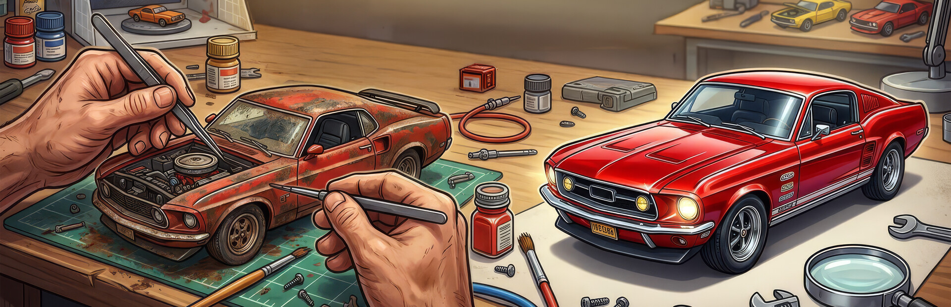 Diecast Car Restoration