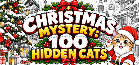 Christmas Mystery: 100 Hidden Cats — Steam header